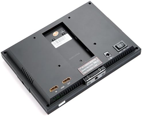 LILIPUTI 7 5D-II/O/P Video-Kamera-Monitor F970+LP-E6 Akkumulátor Lemez HDMI US Plug