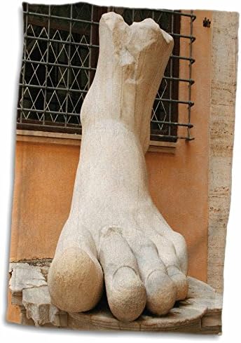 3D-s Rózsa Constantine-a-Szobor-Capitoliumi Múzeumok. Róma-Olaszország-Eu16 Pri0089-Prisma Kéz/Sport Törölközőt,