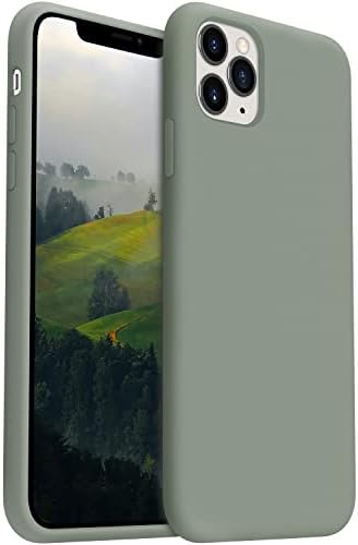 AOTESIER Folyékony Szilikon iPhone 11 Pro Max Case,Slim Fit Teljes Test Védelem Ütésálló Cover Kompatibilis