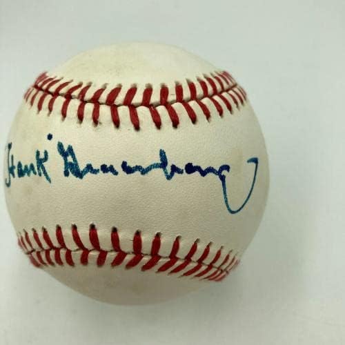 Gyönyörű Hank Greenberg Egyetlen Aláírt Hivatalos Amerikai profi Baseball-Liga SZÖVETSÉG COA - Dedikált