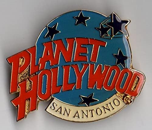 Planet Hollywood Étterem San Antonio, Texas Logó Zománc Pin sm