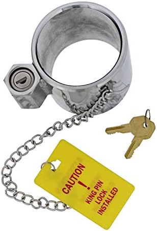 BISupply Nyerges Pótkocsi Király Pin Lock - Anti Theft 5. Kerék Hárompontos biztonsági Zár Vezér Rántás