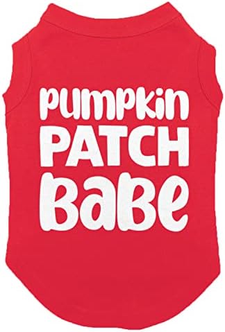 Pumpkin Patch Bébi - Őszi Kutya Póló (Haditengerészet, Kicsi)