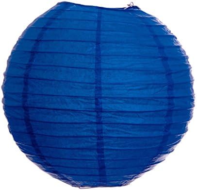Navillus 10-es Papír Lantern, Készlet 6 (Óceán Kék)