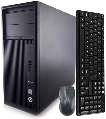 HP Z240 Torony Számítógép Munkaállomás PC, Intel Core i5 6600 3.3 GHz-es Processzor, 32 gb-os DDR4 Ram,