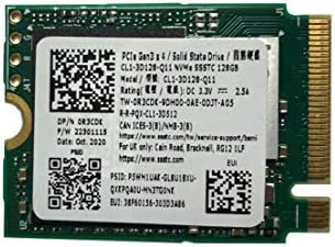 SSSTC CL1 Belső SSD, 128 GB PCIe Gen3 x 4 NVMe szilárdtestalapú Meghajtó, M. 2 2230 M Gombot, Modell CL1-3D128-11.