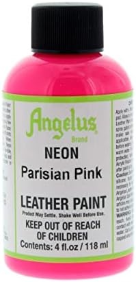 Angelus Neon-4 oz Bőr Festék, Tahiti Rózsaszín