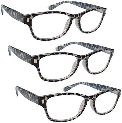 Az Olvasó Szemüveg Társaság Fekete Tejút Teknőspáncél Olvasók Érték 3 Csomag Férfi ruházat Női Tavaszi