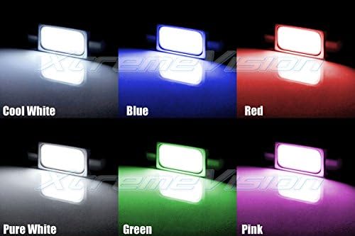 XtremeVision Belső LED Fiat 500 2012-2015 (3 Db) hideg Fehér Belső LED Készlet + Telepítési Eszköz