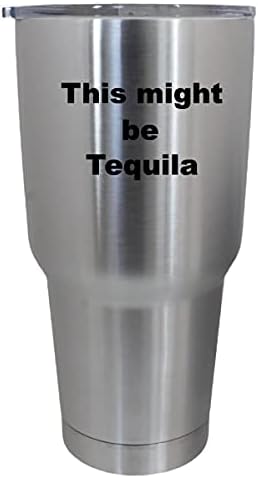 Csésze drinkware dobon matrica - Ez lehet a Tequila - vicces matrica, matrica