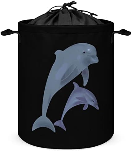 Tenger Dolphins1 Kosárban a vákuumzáras Szennyesben Tároló, táska, Otthon, Utazás