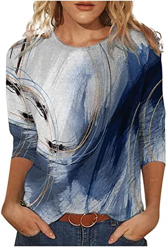 Női Hosszú Ujjú Felsők Pólók Őszi Divat 2022 Nyakkendő Festék Texturált Bohém Sleeve Melegítőfelső Hawaii
