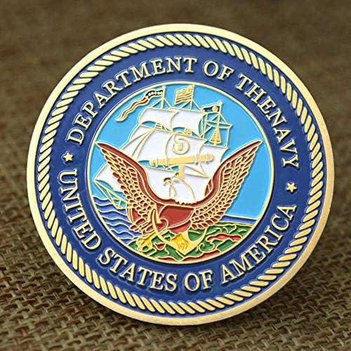 AMERIKAI Haditengerészet Megemlékező Kihívás Érme Veterán Katonai Érme