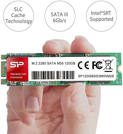 Silicon Power 120GB M55 M. 2 2280 SSD R/W Fel, Hogy 550MB/s (SLC, amely a Speed Boost) SATA III Belső