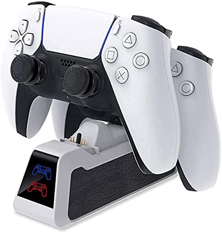 PS5 Controller Töltő Playstation 5 Vezérlő töltőállomás Kompatibilis Frissítette a Playstation 5 DualSense