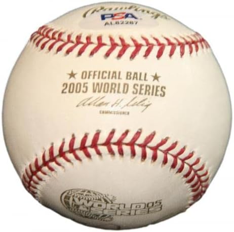 Roger Clemens Aláírt 2005 WS Baseball Dedikált Astros PSA/DNS AL82287 - Dedikált Baseball