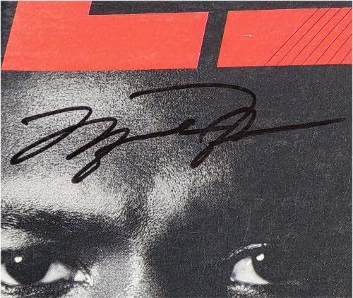 Michael Jordan Aláírt Dedikált ESPN Magazin Bikák W/Tiger Woods 2001 uda vagy - Dedikált NBA Magazinok