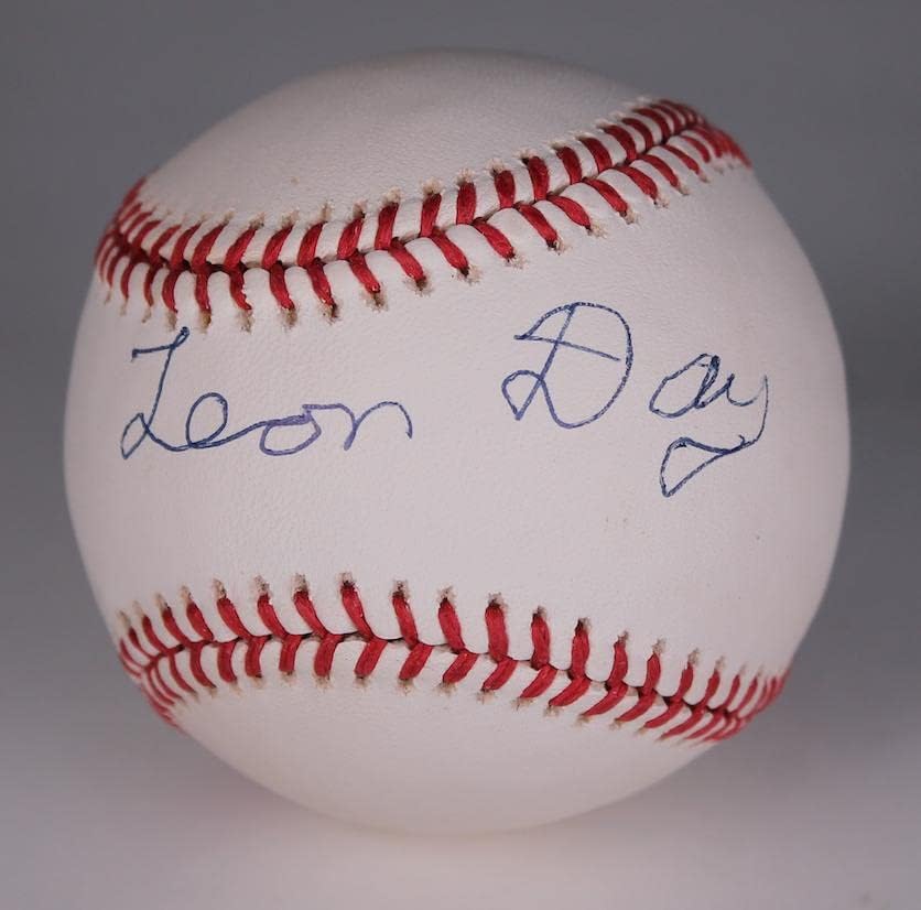 Leon Nap aláírt dedikált baseball SZÖVETSÉG 20190 - Dedikált Baseball