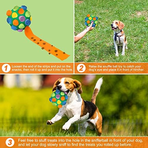 luckdoor Kutya Játékok Unalom, Stimuláló, Interaktív Kutya Játékok Szuszogás Labdát Ösztönözze a Természetes