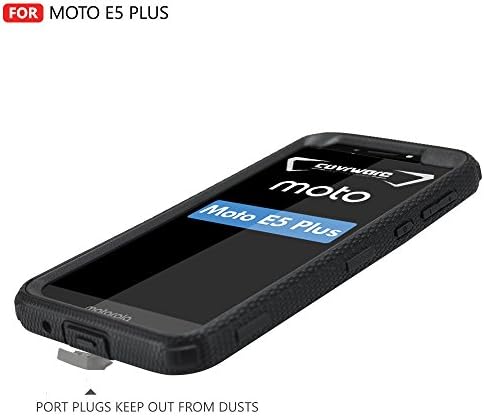 COVRWARE Aegis Sorozat Esetben Kompatibilis a Moto E5 Plus / G7 Supra / G7 Teljesítmény, Beépített [képernyővédő
