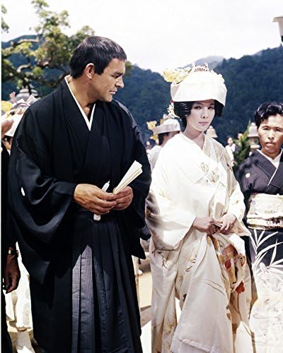 Csak Kétszer Élsz Sean Connery Mie Hama esküvői Japán James Bond 11x14 Fotó