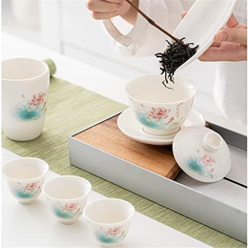 WIONC Tea Csésze Tartozékok Drinkware Teás Készlet Háztartási Fedezze Tál Kerámia Teáscsésze Szűrő Készlet