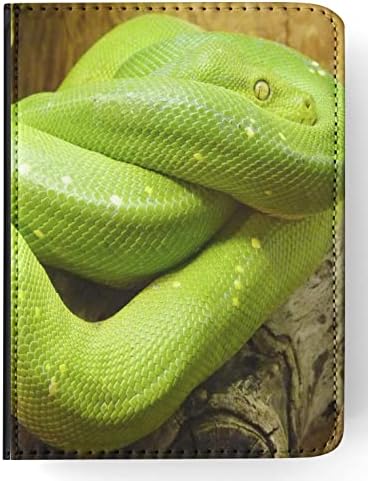 Zöld Kígyó Csúszik Hüllő 3 FLIP Tabletta ESETBEN Fedezi az Apple IPAD AIR (2020) (4. GEN) / IPAD AIR