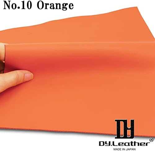 Narancs Vissza Oldalon Velúr Valódi Bőr Tehén Bőr Kézműves,8 x 12 (21cm x 29,7 cm) A4-es Valódi Bőr Lap