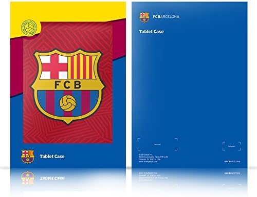 Fejét az Esetben Minták Hivatalosan Engedélyezett FC Barcelona Jelvény Culé Bőr Könyv Tárca burkolata